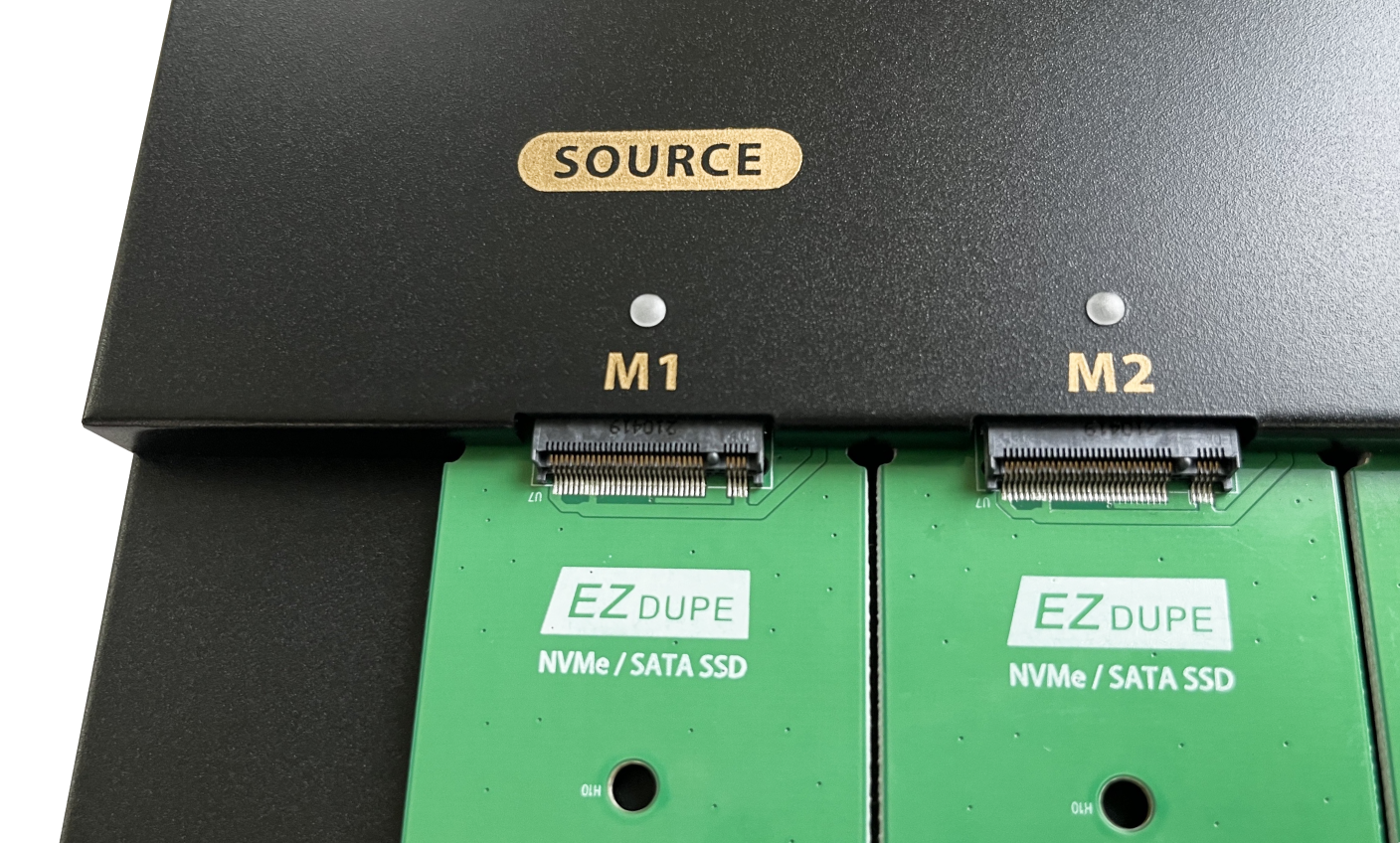NVMe duplicator device protection